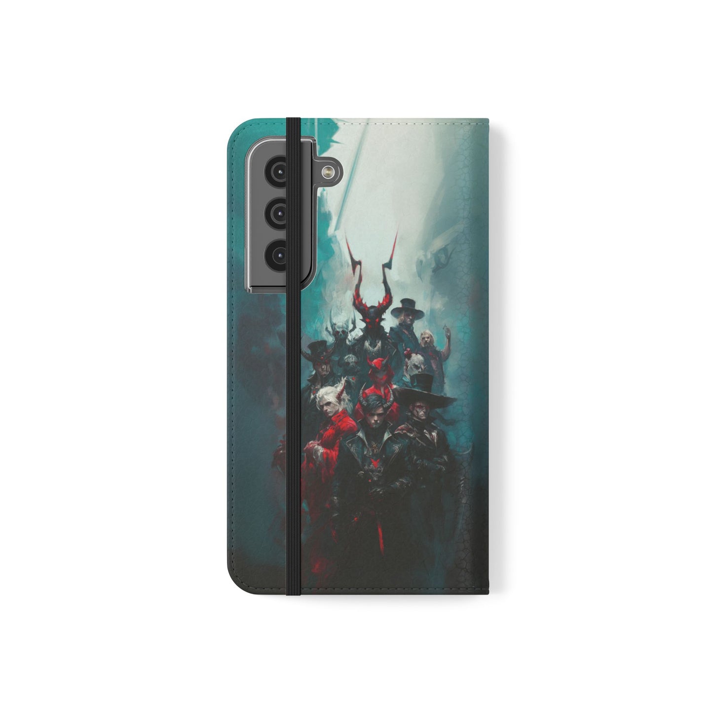 Dark Fantasy Demon Hunters - Wallet Flip Case