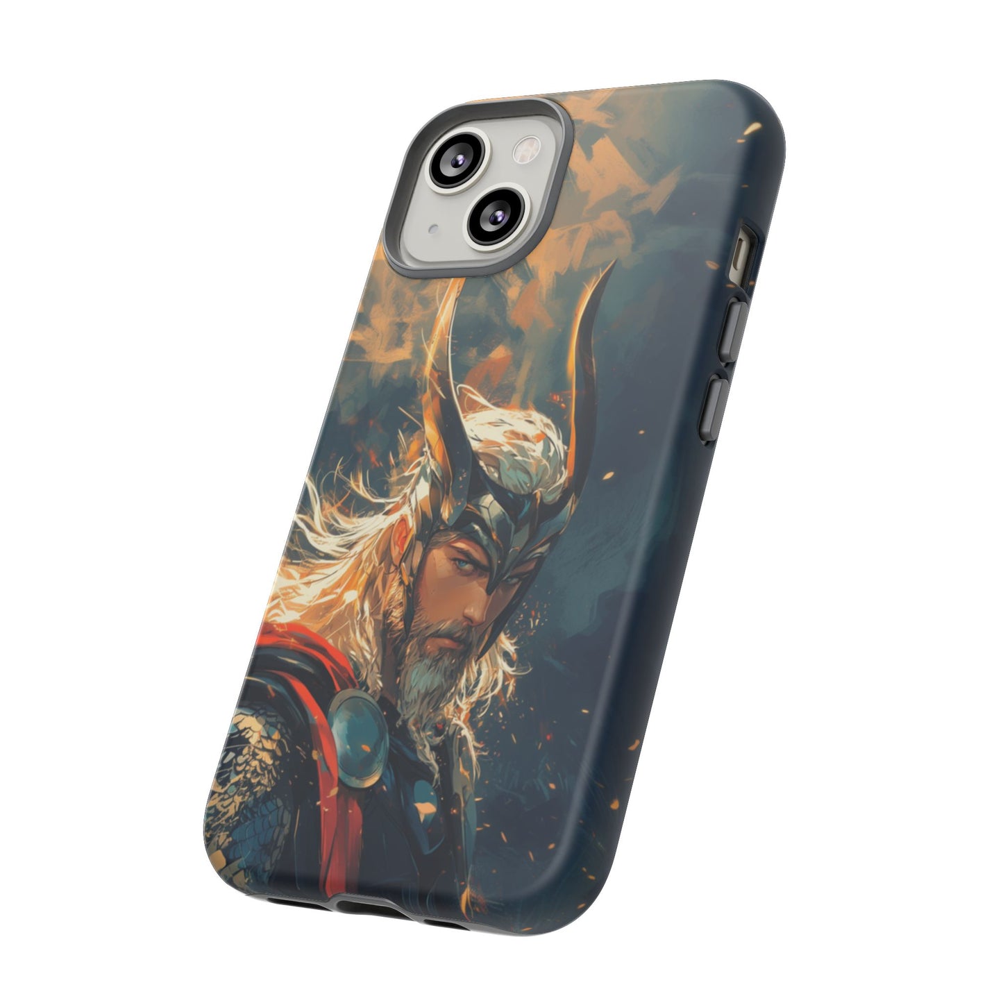 Storm-Bringer: Epic Thor Anime-Style Phone Case - iPhone, Google Pixel, Samsung