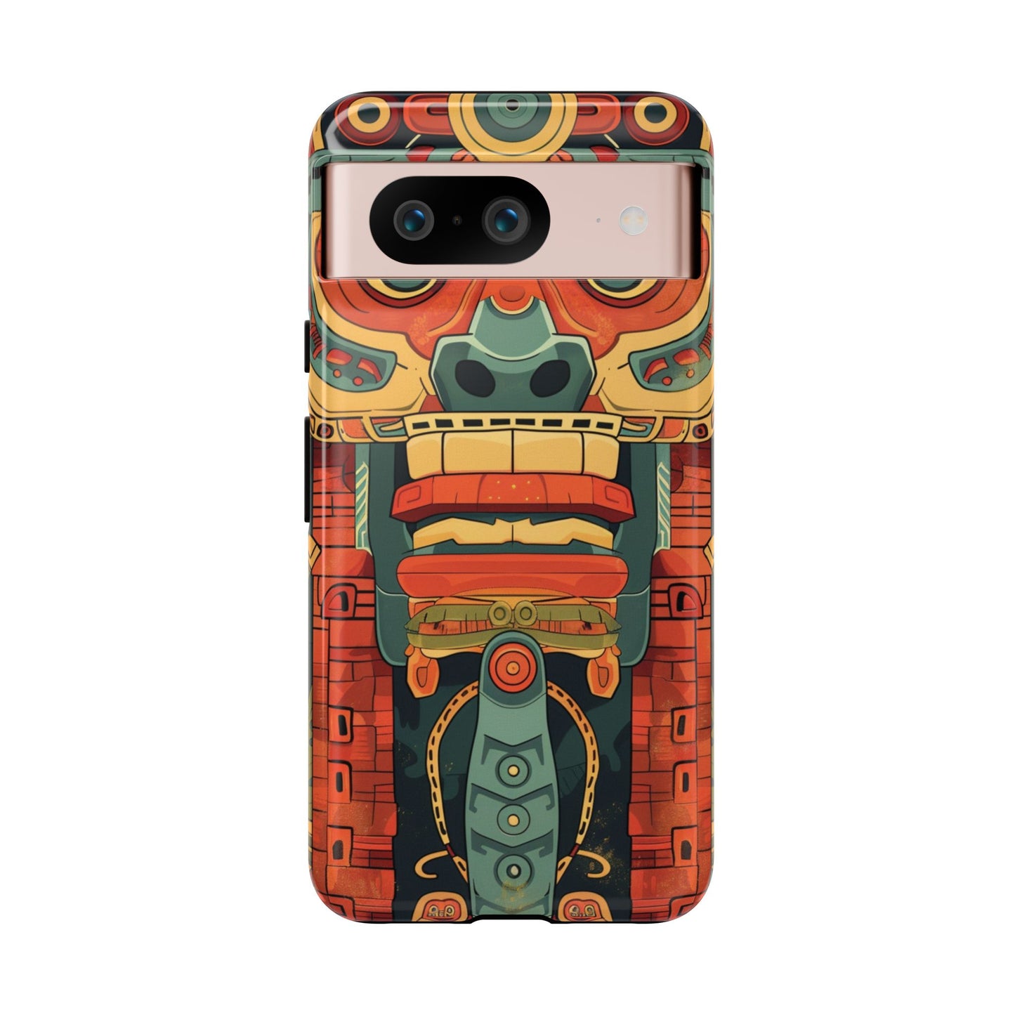 Vivid Ancient Glyphs Phone Case - iPhone, Google Pixel, Samsung