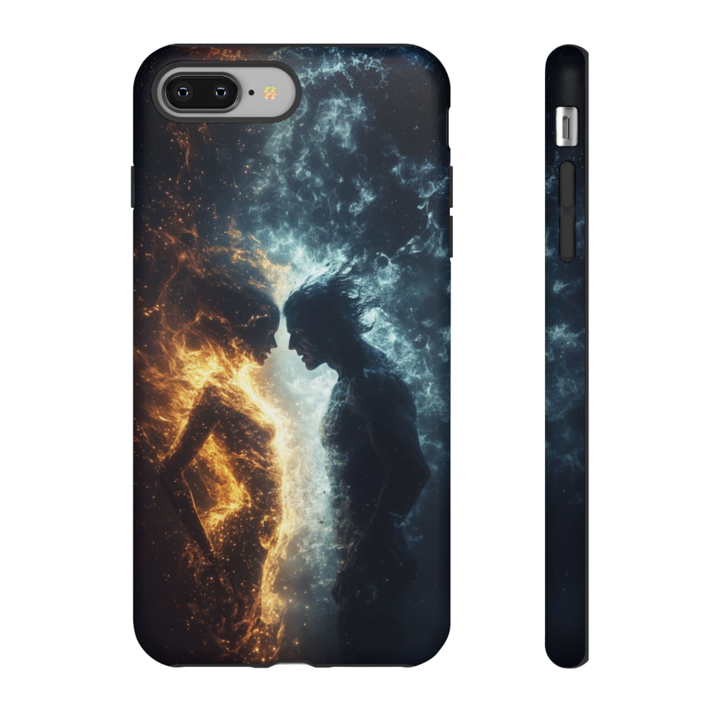 Fire & Frost Lovers - Tough iPhone Case