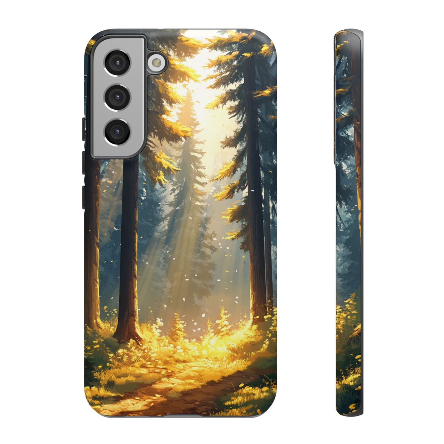 Golden Forest Serenity Phone Case - iPhone, Google Pixel, Samsung Galaxy