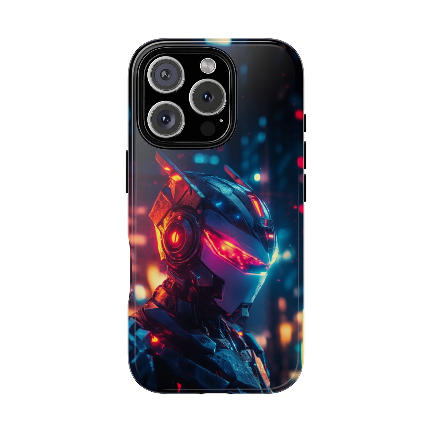 Neon Cyborg - Tough iPhone Case