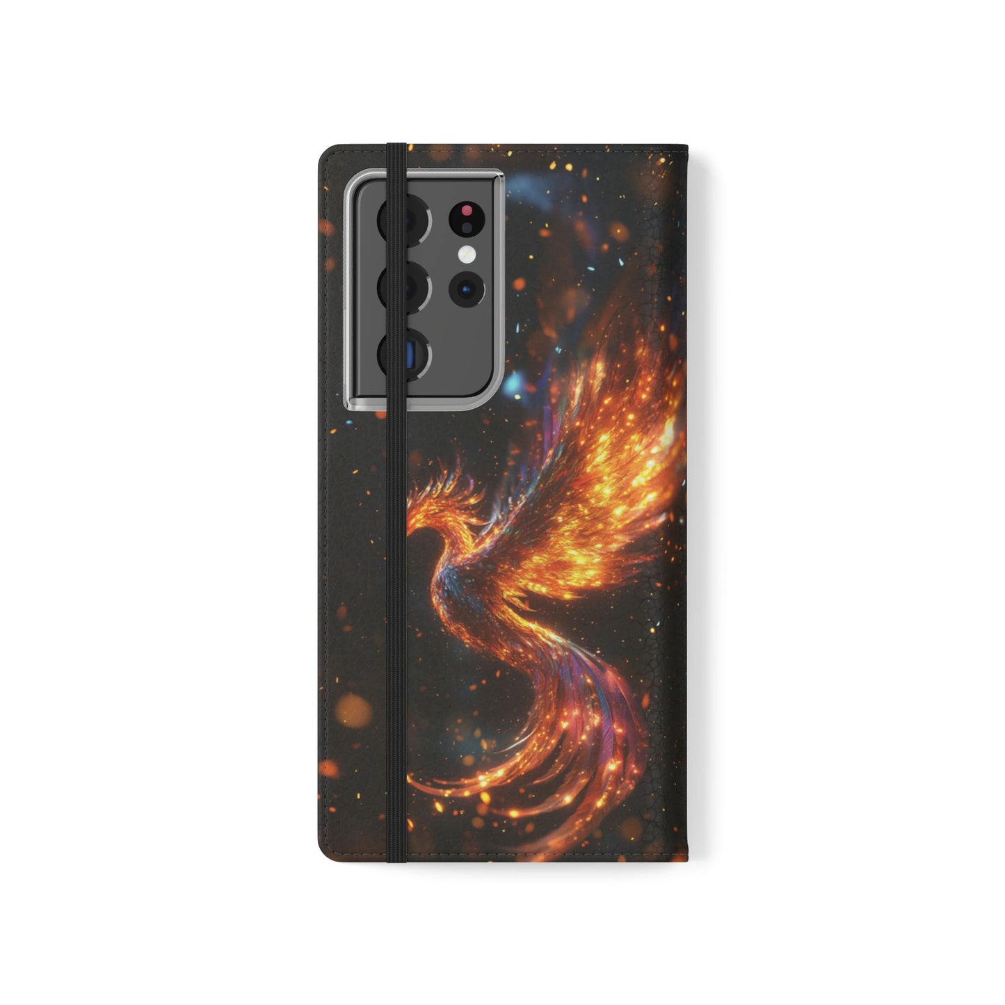 Cosmic Phoenix - Wallet Flip Case