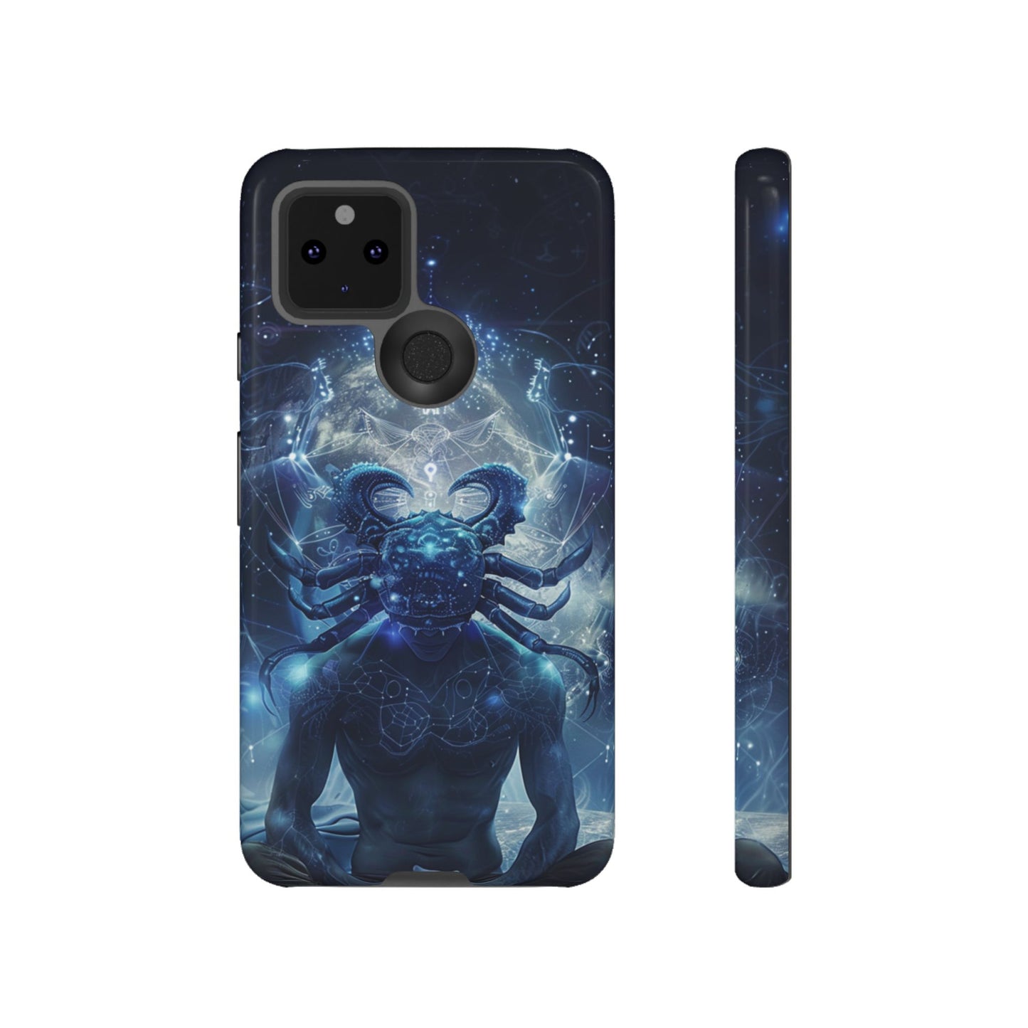 Celestial Cancer Guardian Phone Case – iPhone, Google Pixel, Samsung Galaxy