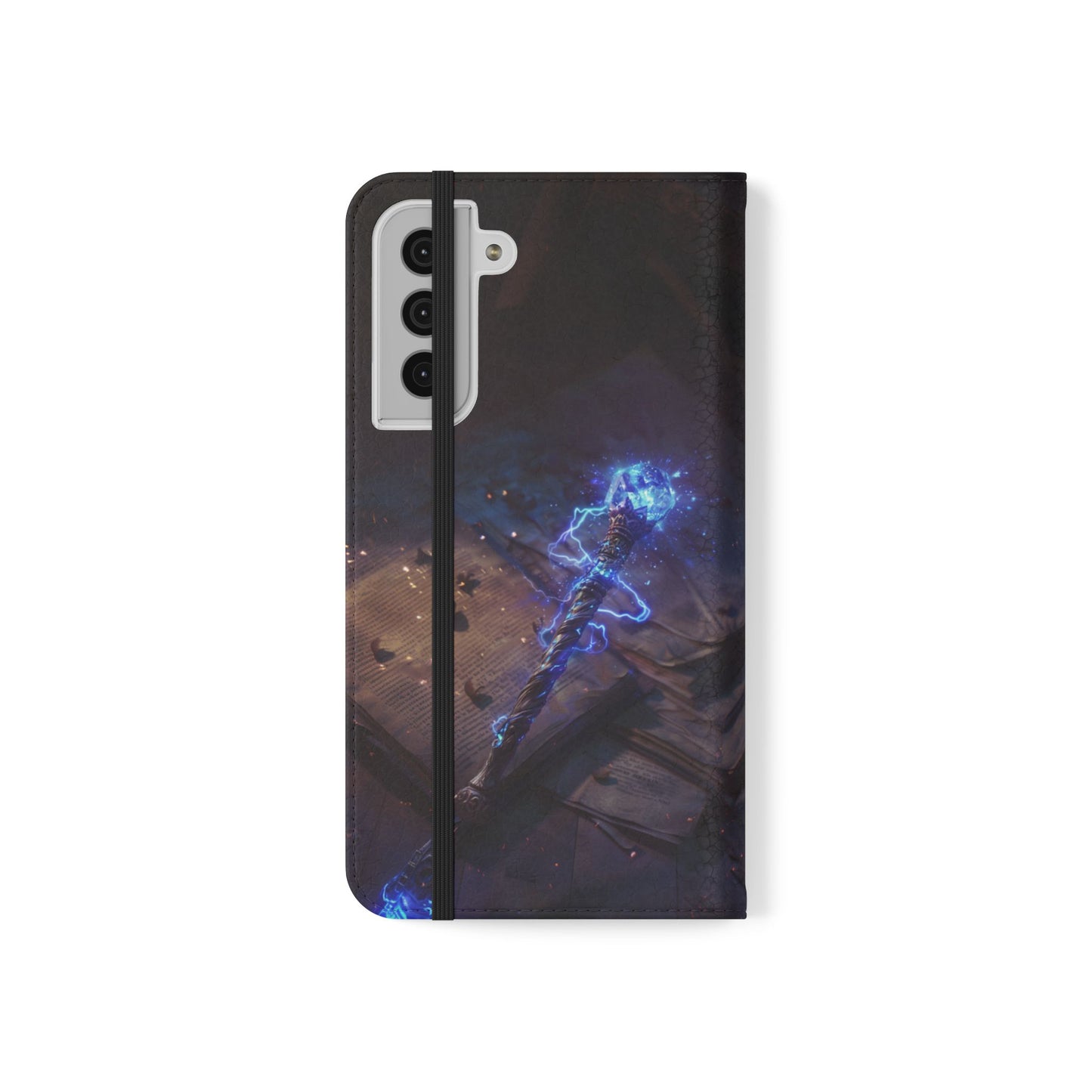 Lightning Staff - Wallet Flip Case
