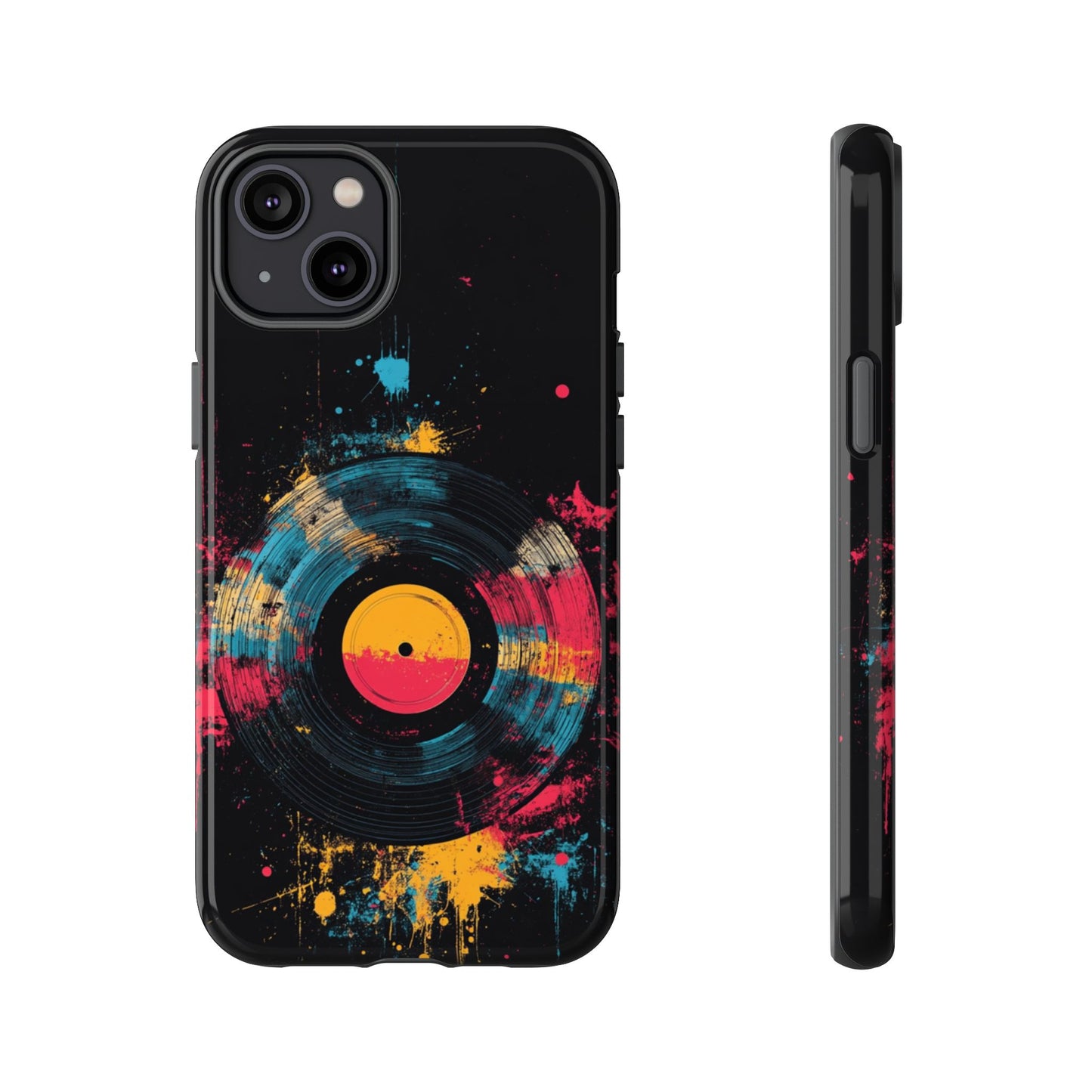 Vibrant Vinyl Record Phone Case - iPhone, Google Pixel, Samsung Galaxy