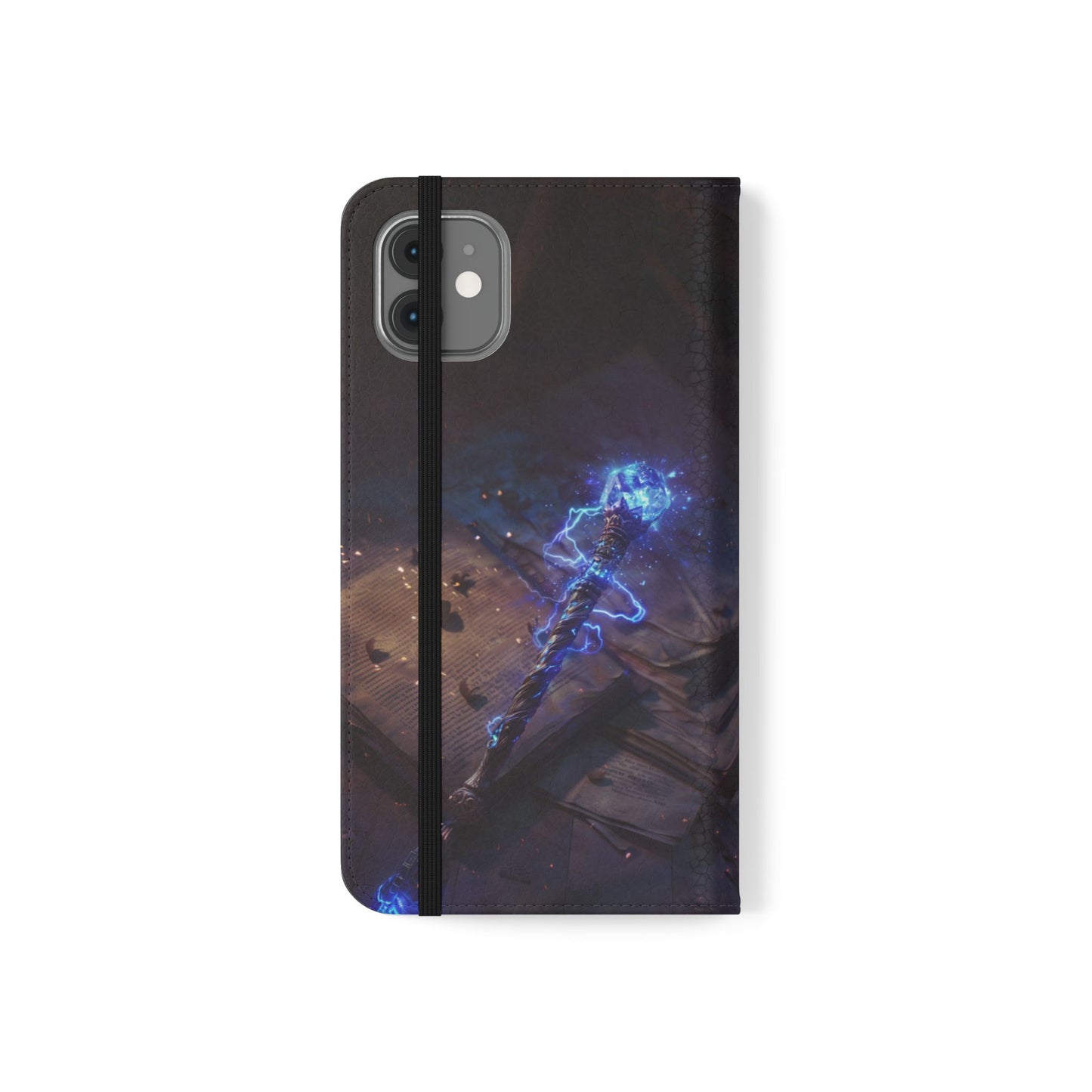 Lightning Staff - Wallet Flip Case