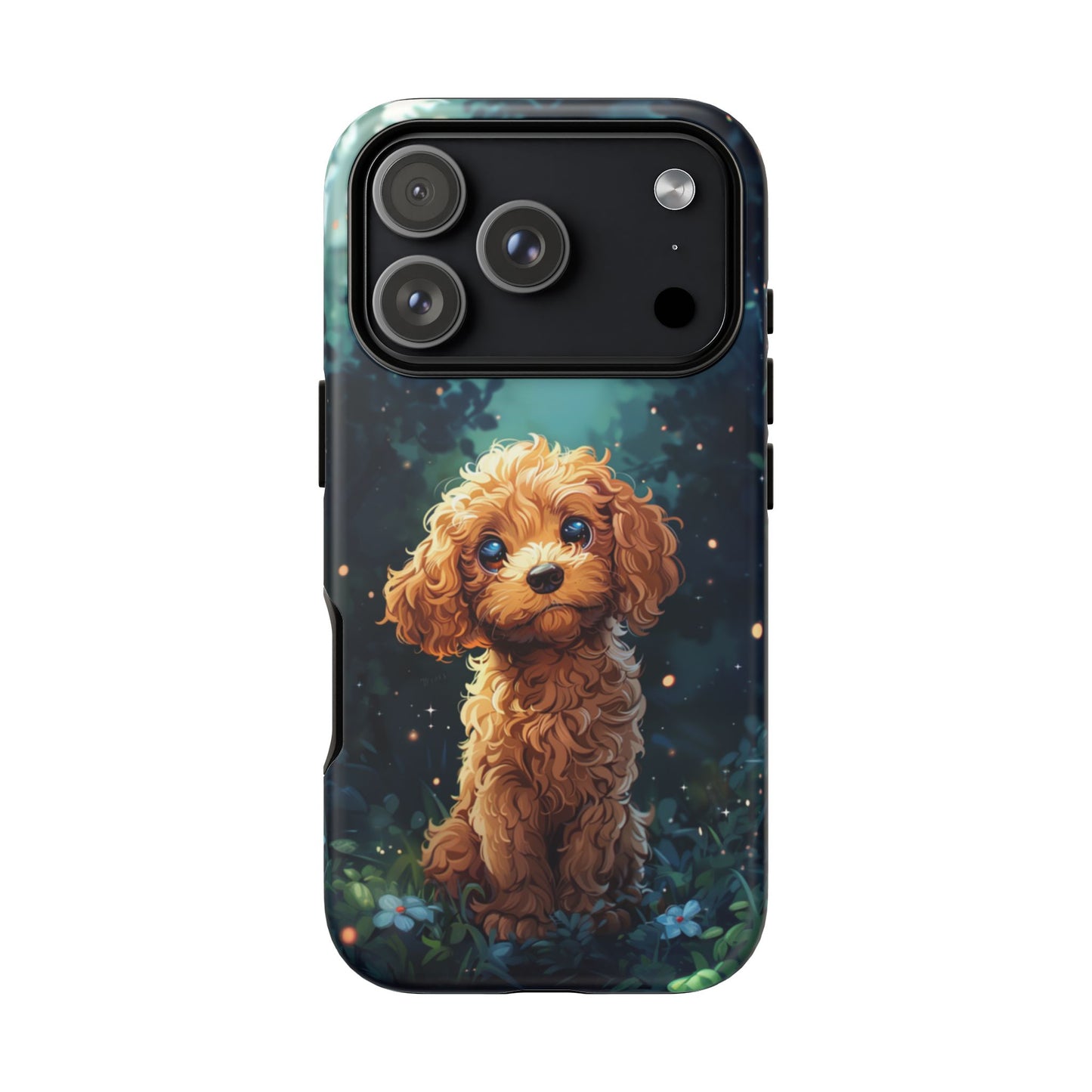 Forest Poodle - Tough iPhone Case