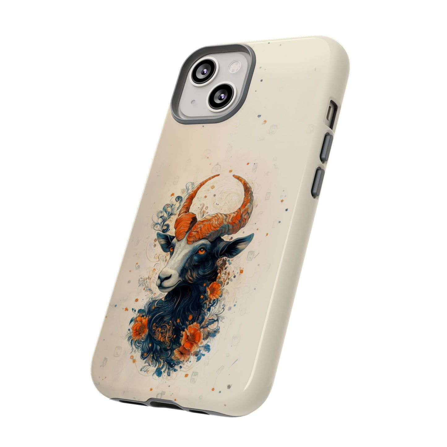 Capricorn Celestial Goat - Tough iPhone Case