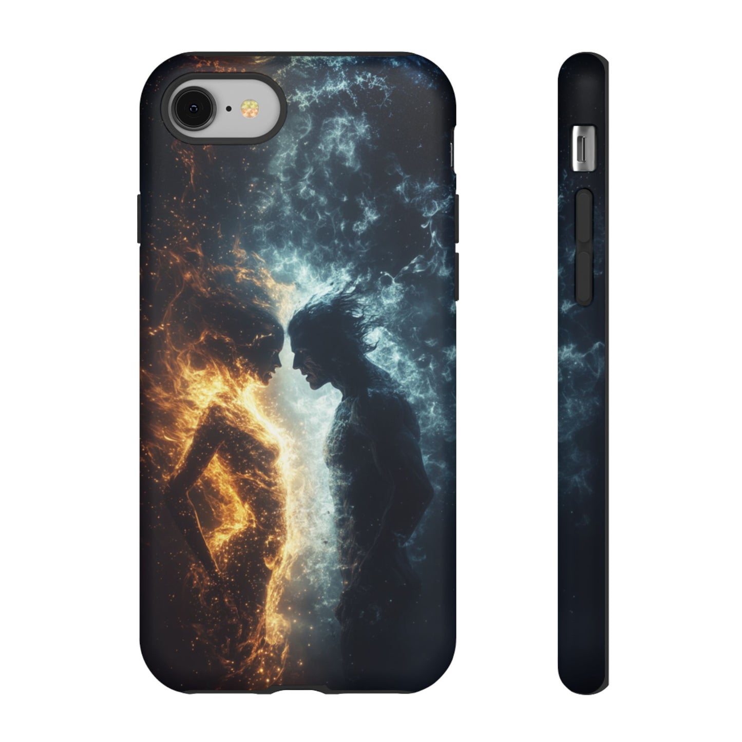 Fire & Frost Lovers - Tough iPhone Case