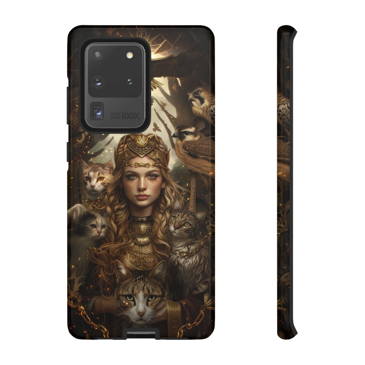 Freya Feline Majesty – Tough Samsung Galaxy Case