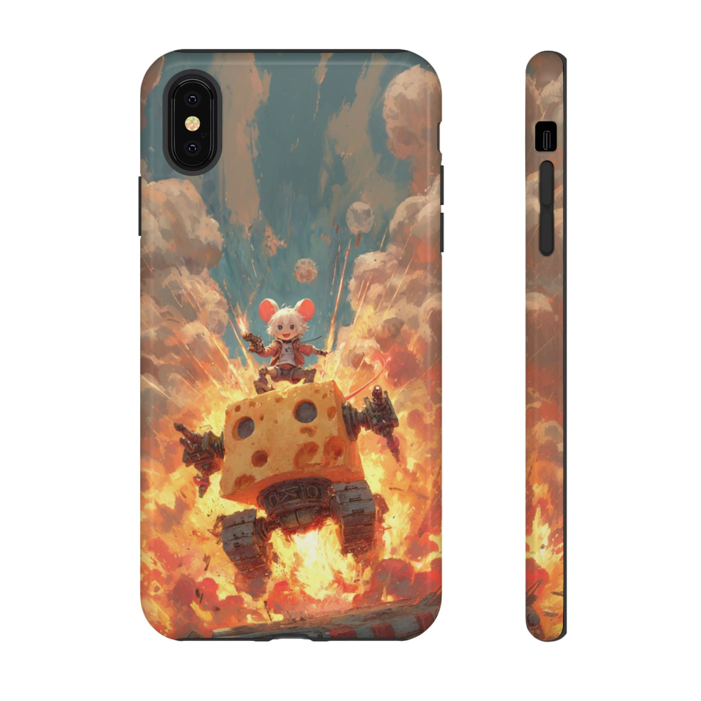 Battle Tank Mouse - Tough iPhone Case