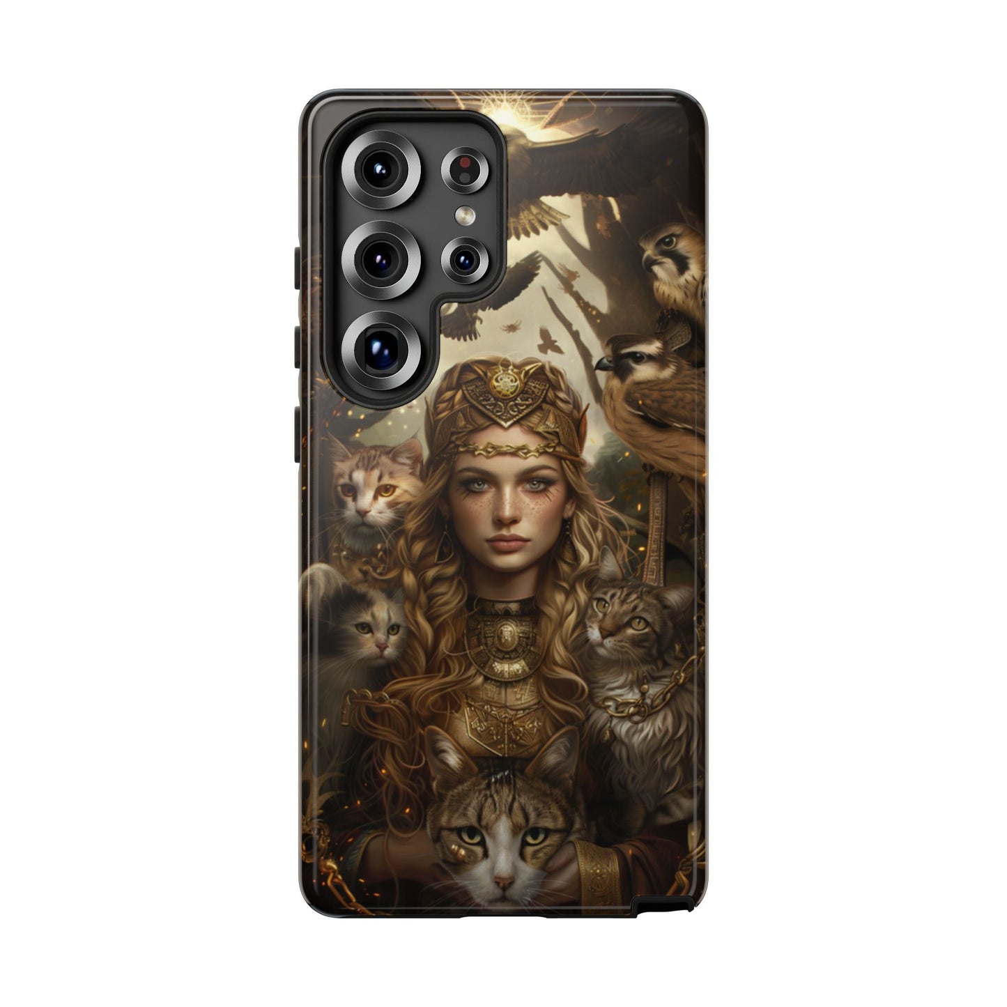 Freya Feline Majesty – Tough Samsung Galaxy Case