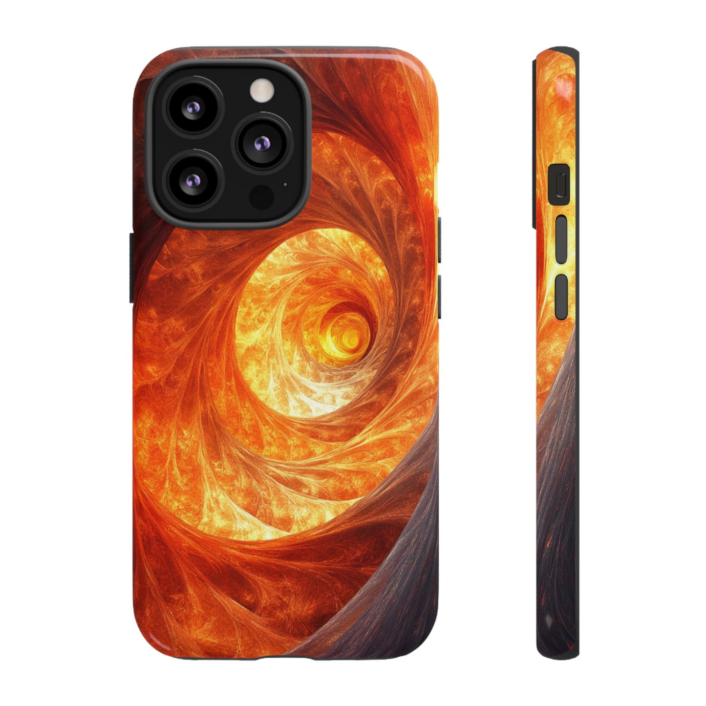 Fire Spiral - Tough iPhone Case