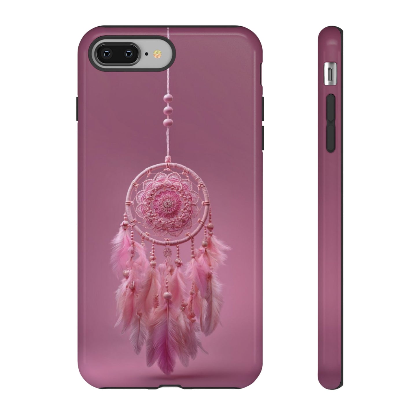 Pink Lace Dreamcatcher - Tough iPhone Case