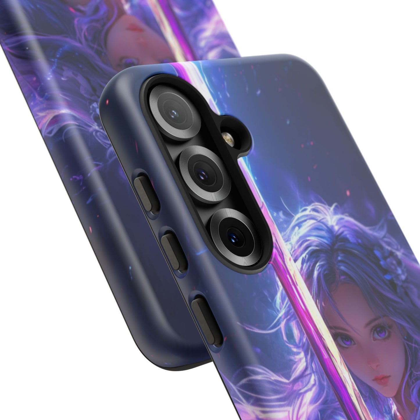 Violet Blade Warrior – Tough Samsung Galaxy Case