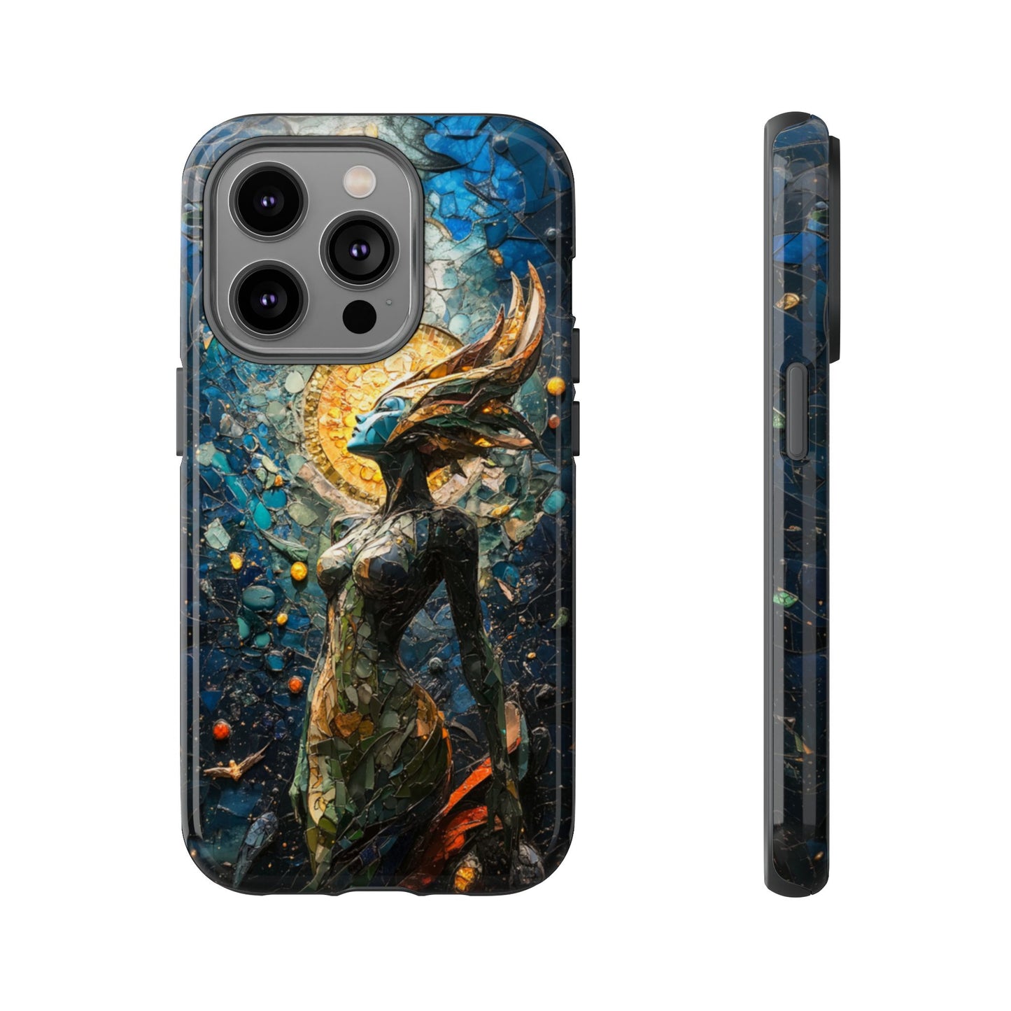 Ethereal Mosaic Goddess Phone Case - iPhone, Google Pixel, Samsung Galaxy