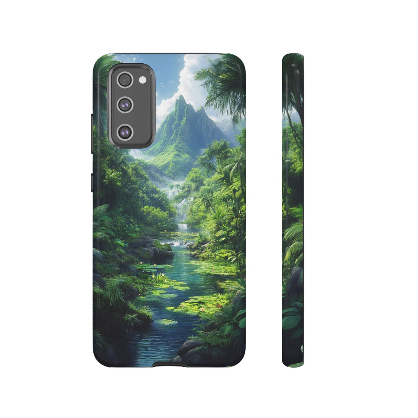Verdant Jungle Cascade – Tough Samsung Galaxy Case