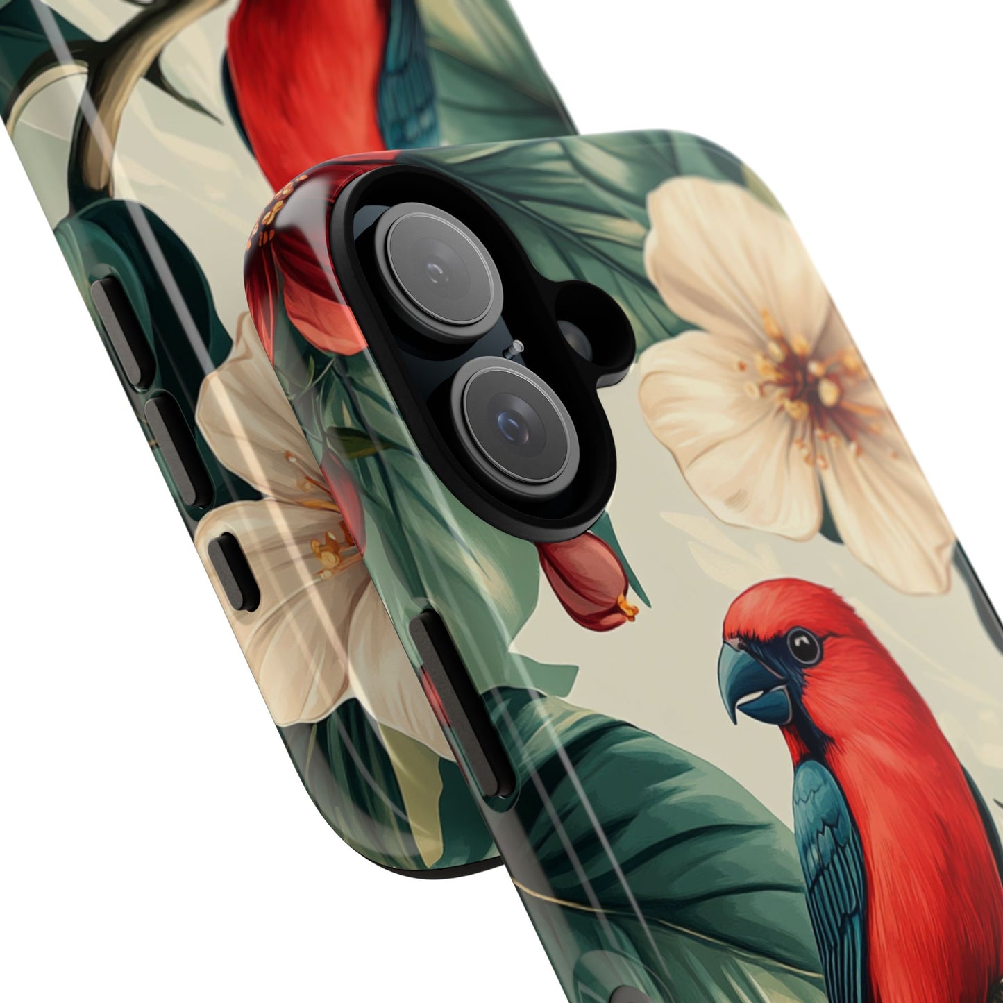 Scarlet Songbird - Tough iPhone Case