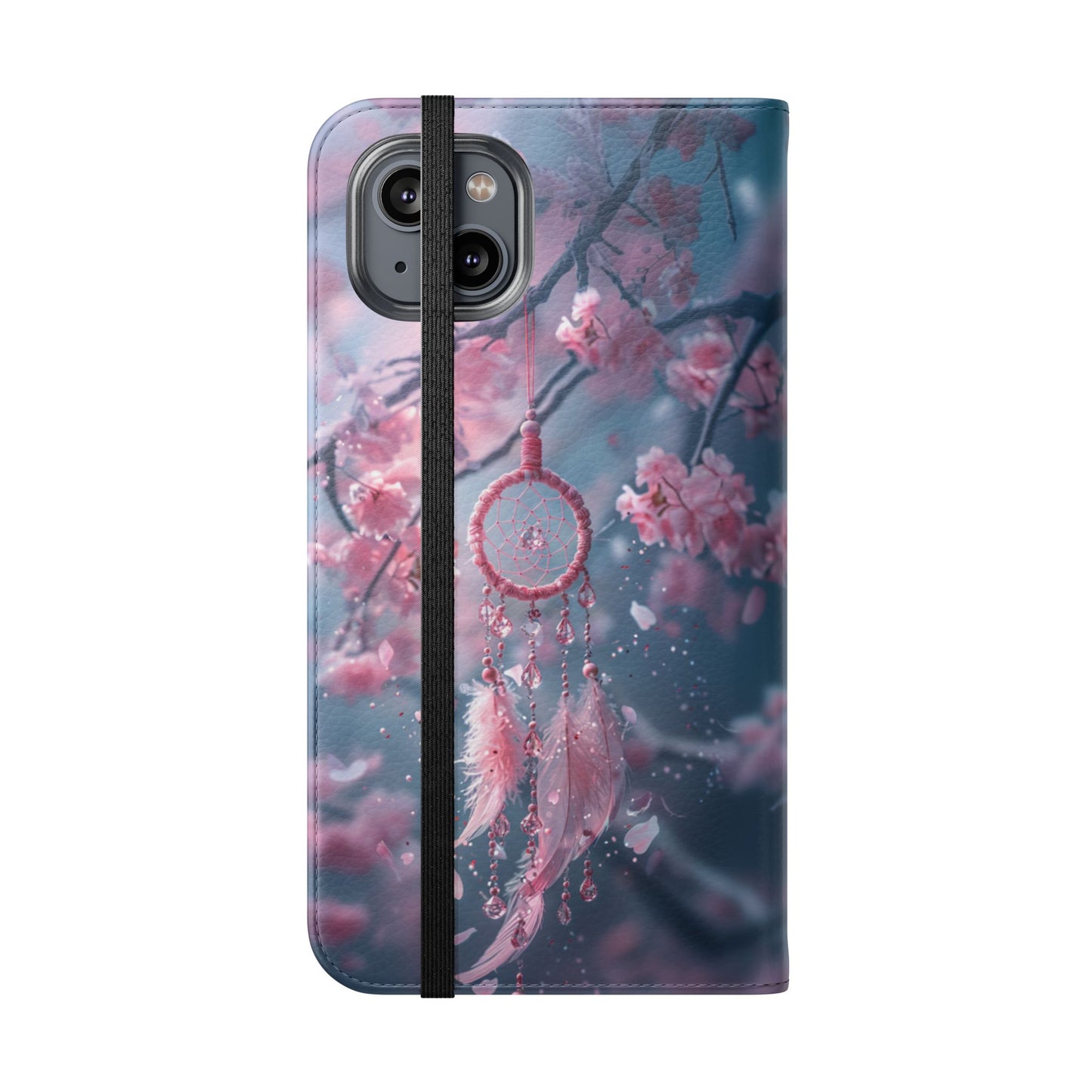 Cherry Blossom Dreamcatcher - Wallet Flip Case
