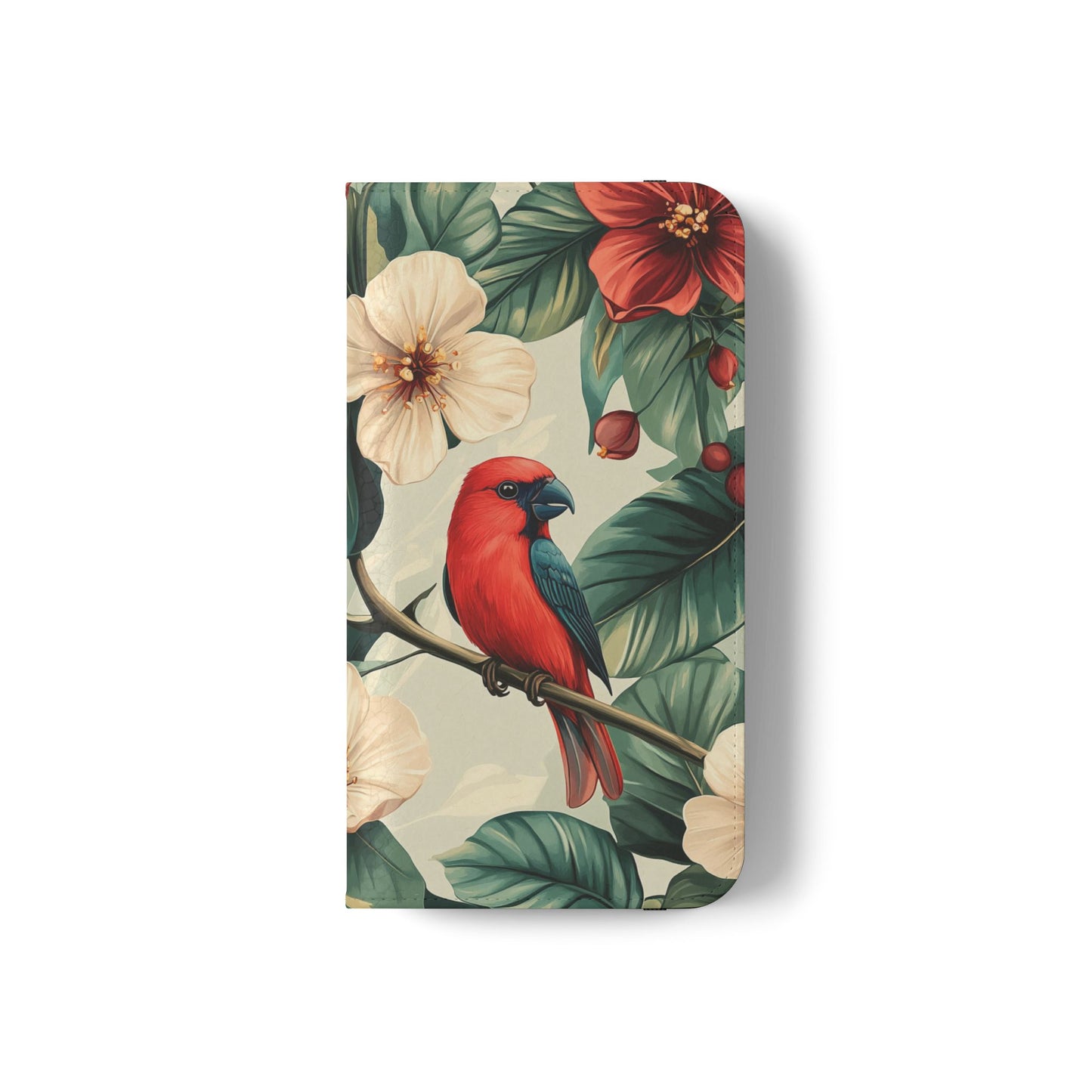 Scarlet Songbird - Wallet Flip Case