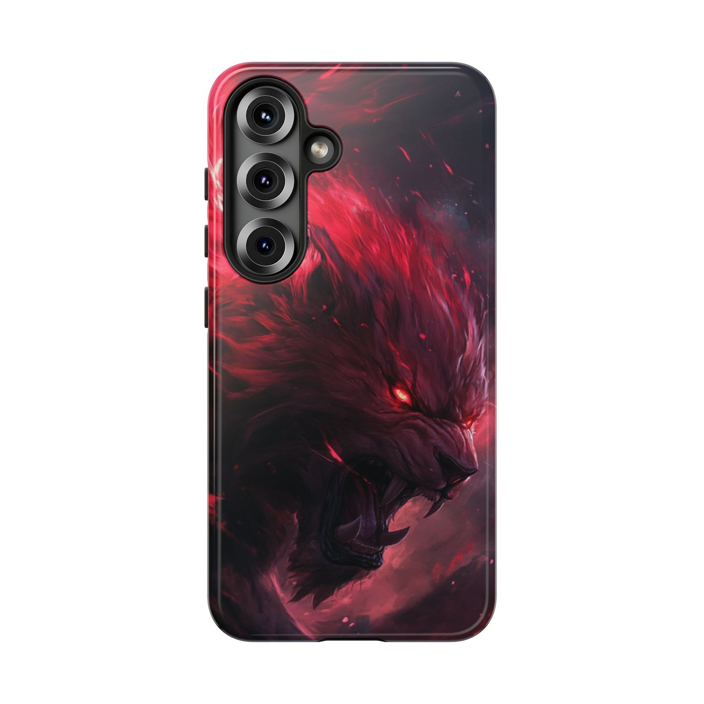 Fiery Wolf Spirit – Tough Samsung Galaxy Case