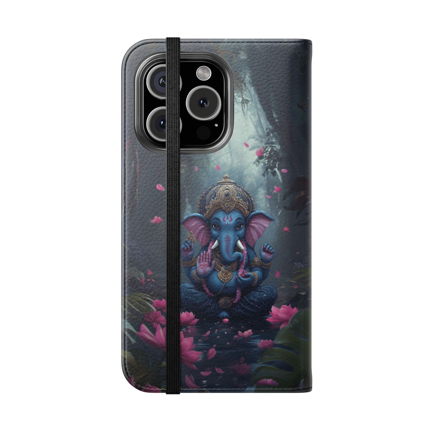 Ganesha Lotus - Wallet Flip Case