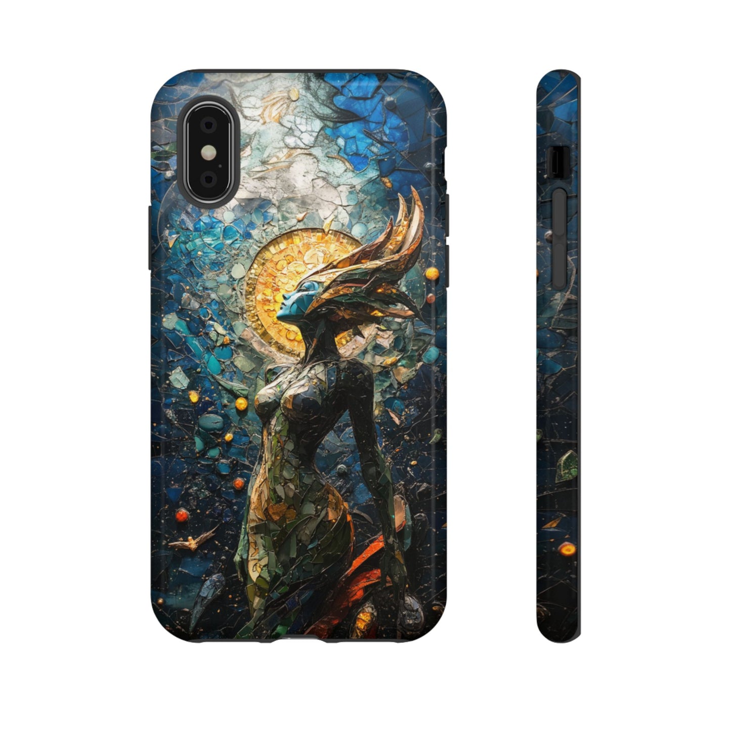Stained Glass Goddess - Tough iPhone Case