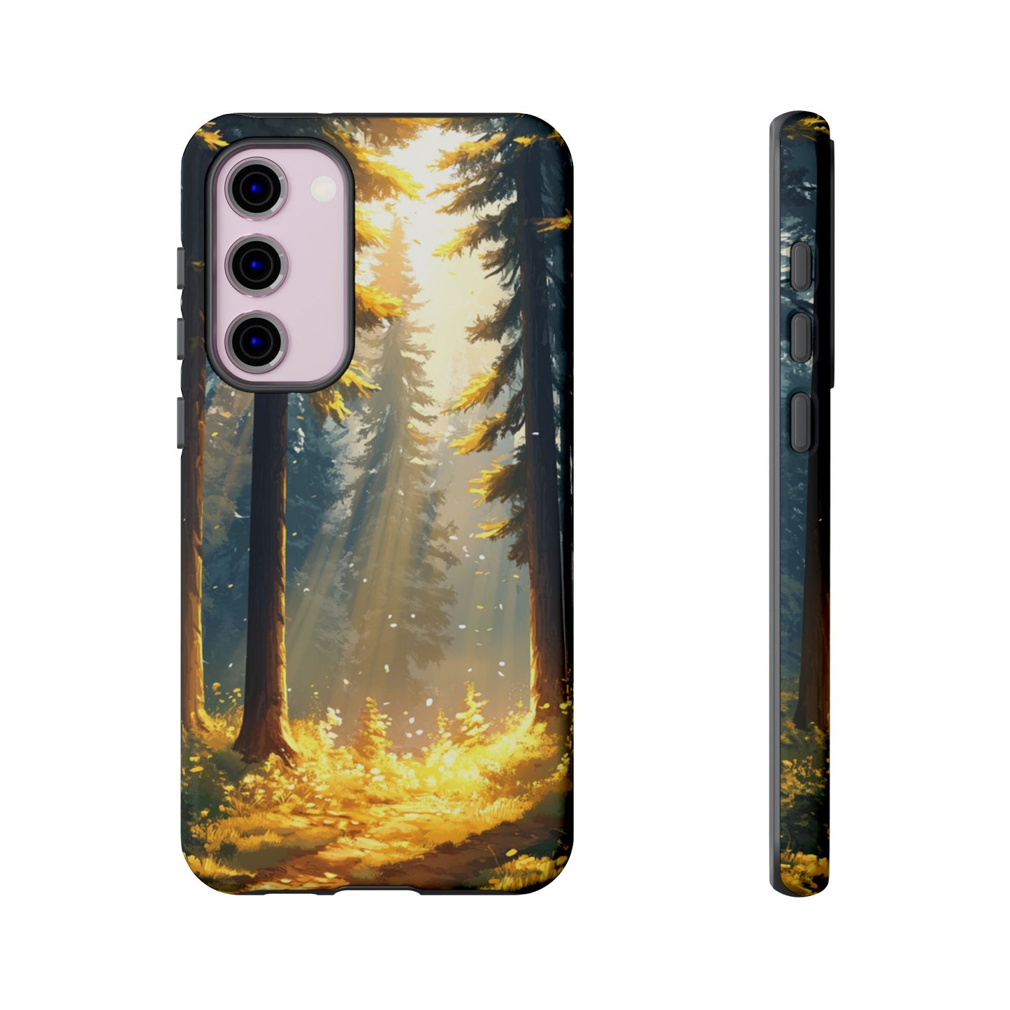 Golden Forest Path – Tough Samsung Galaxy Case