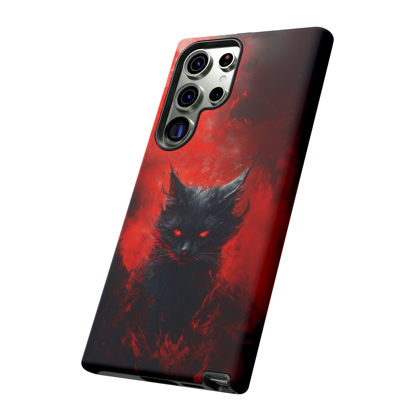 Infernal Cat Phone Case - iPhone, Google Pixel, Samsung Galaxy