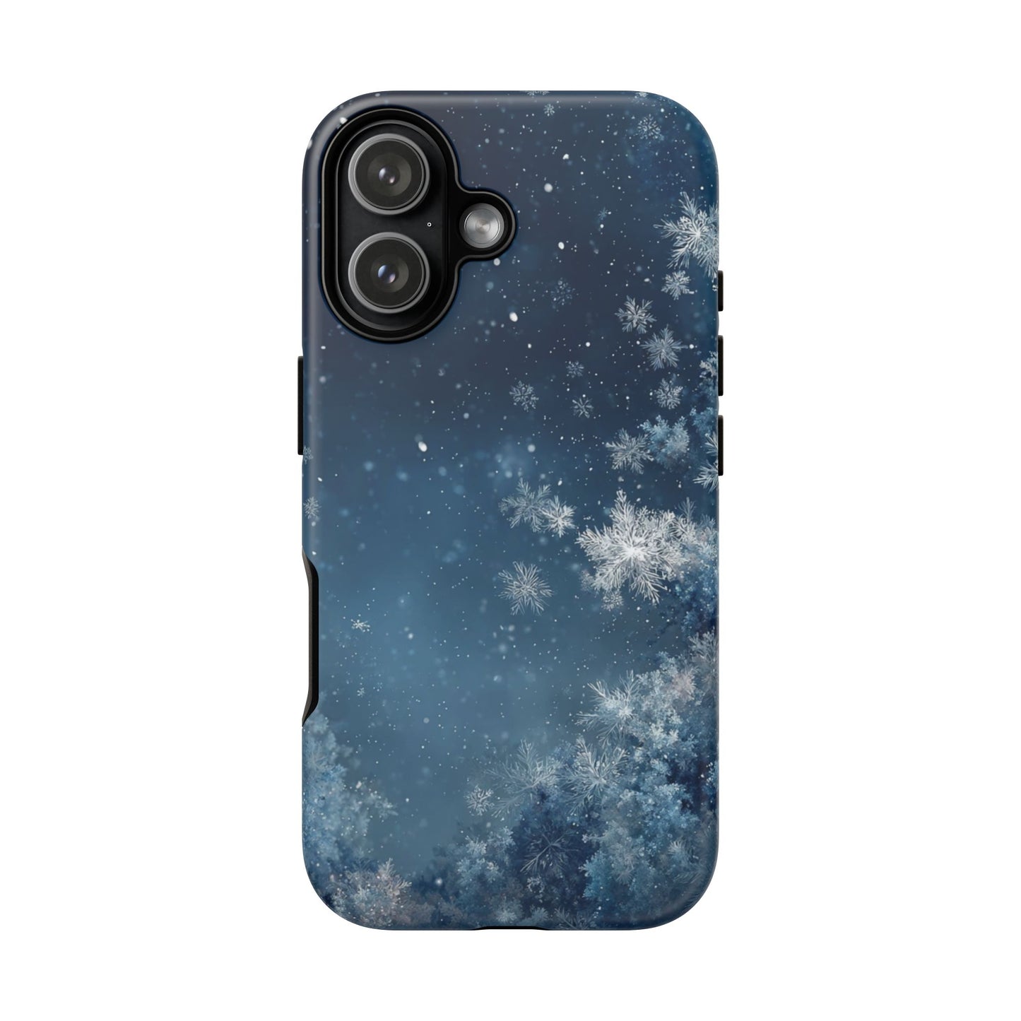 Winter Snowflakes - Tough iPhone Case
