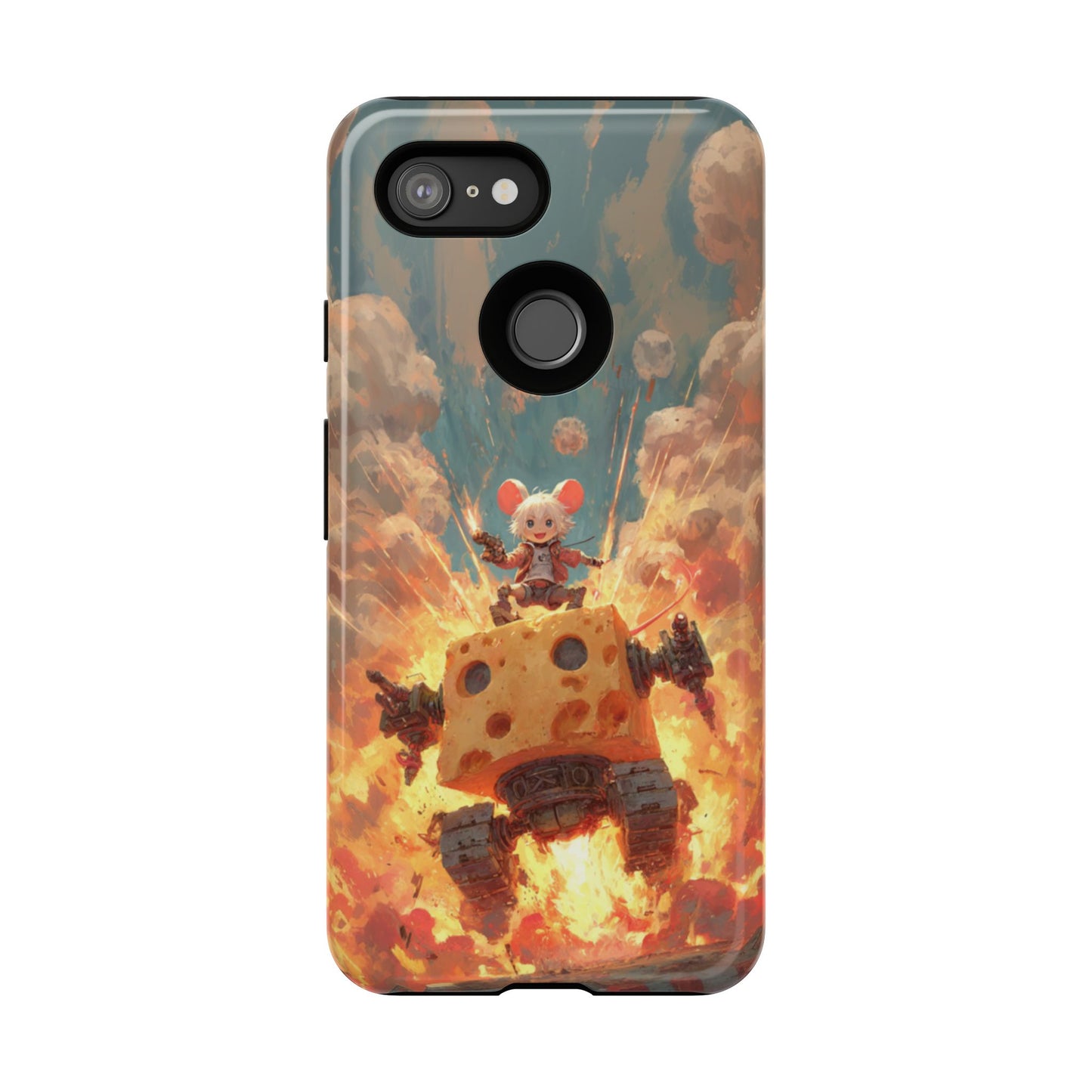Battle Tank Mouse - Tough Google Pixel Case