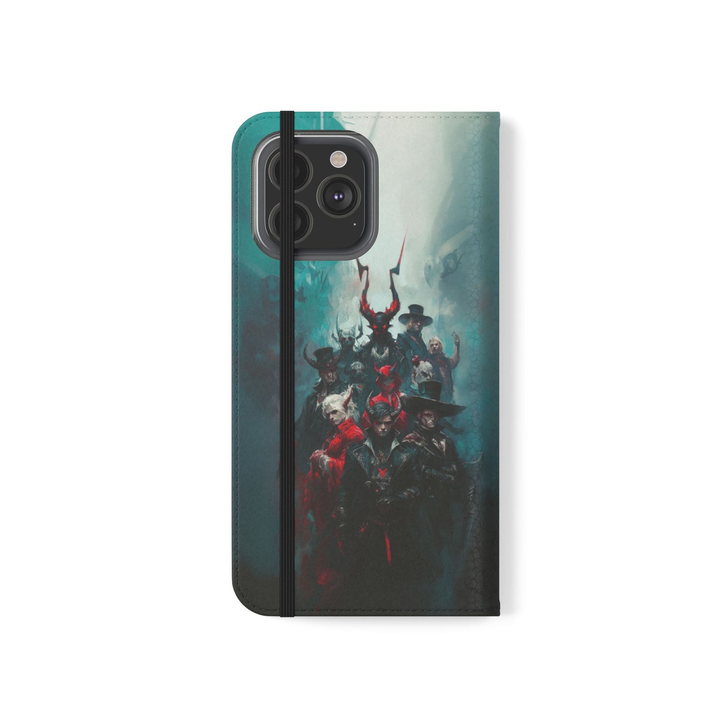 Dark Fantasy Demon Hunters - Wallet Flip Case