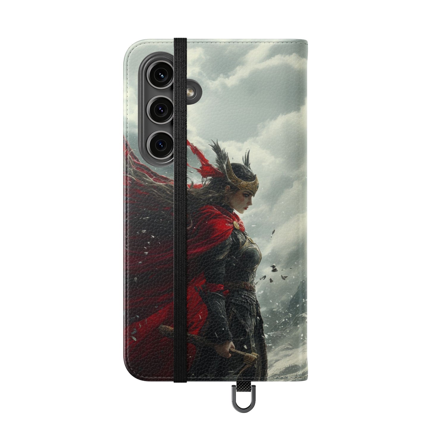 Freya Crimson Valkyrie - Wallet Flip Case