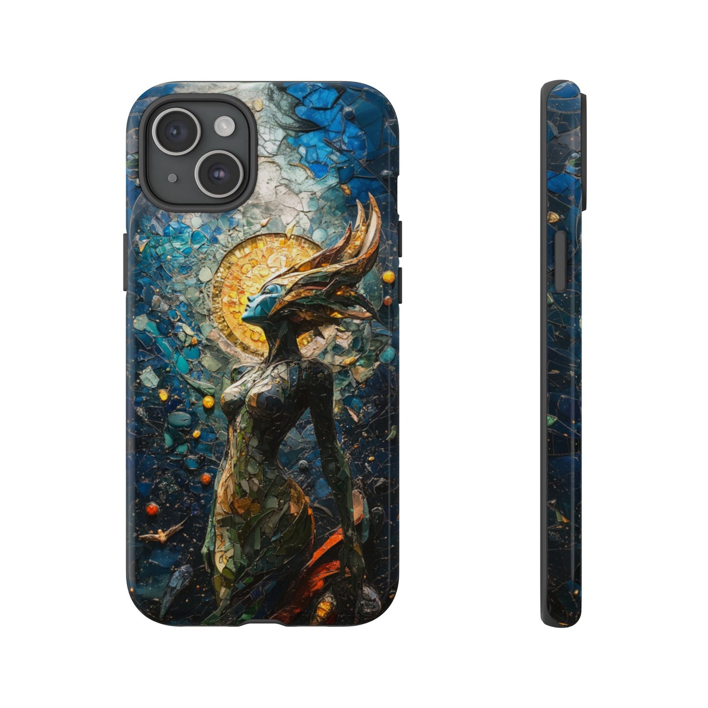 Ethereal Mosaic Goddess Phone Case - iPhone, Google Pixel, Samsung Galaxy