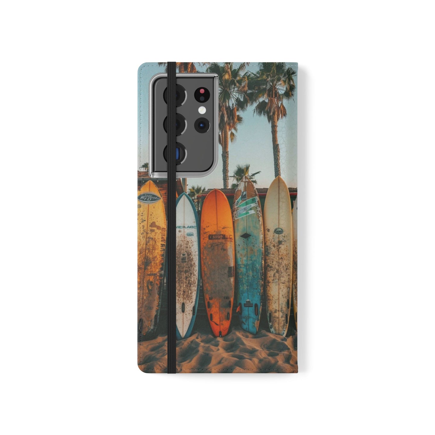 Beach Surfboards - Wallet Flip Case