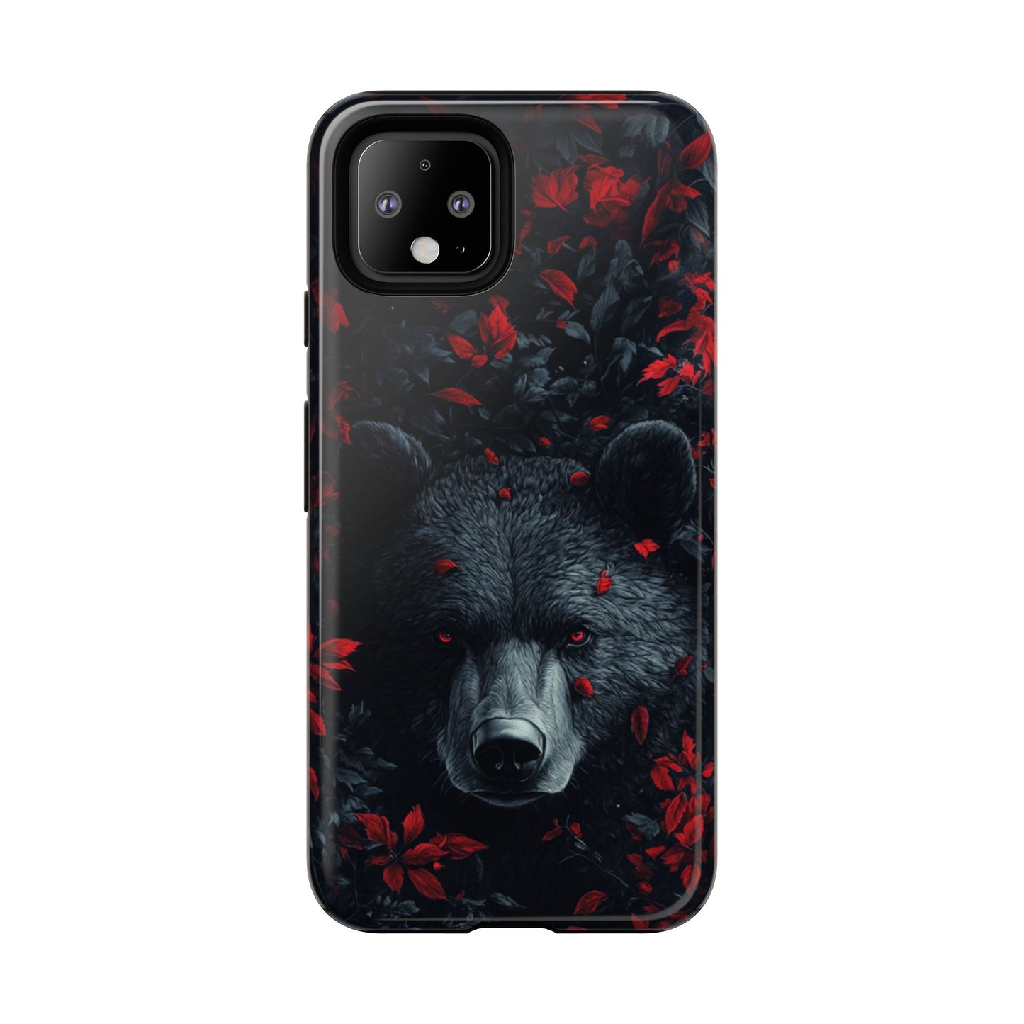 Crimson Bear Thicket – Tough Google Pixel Case