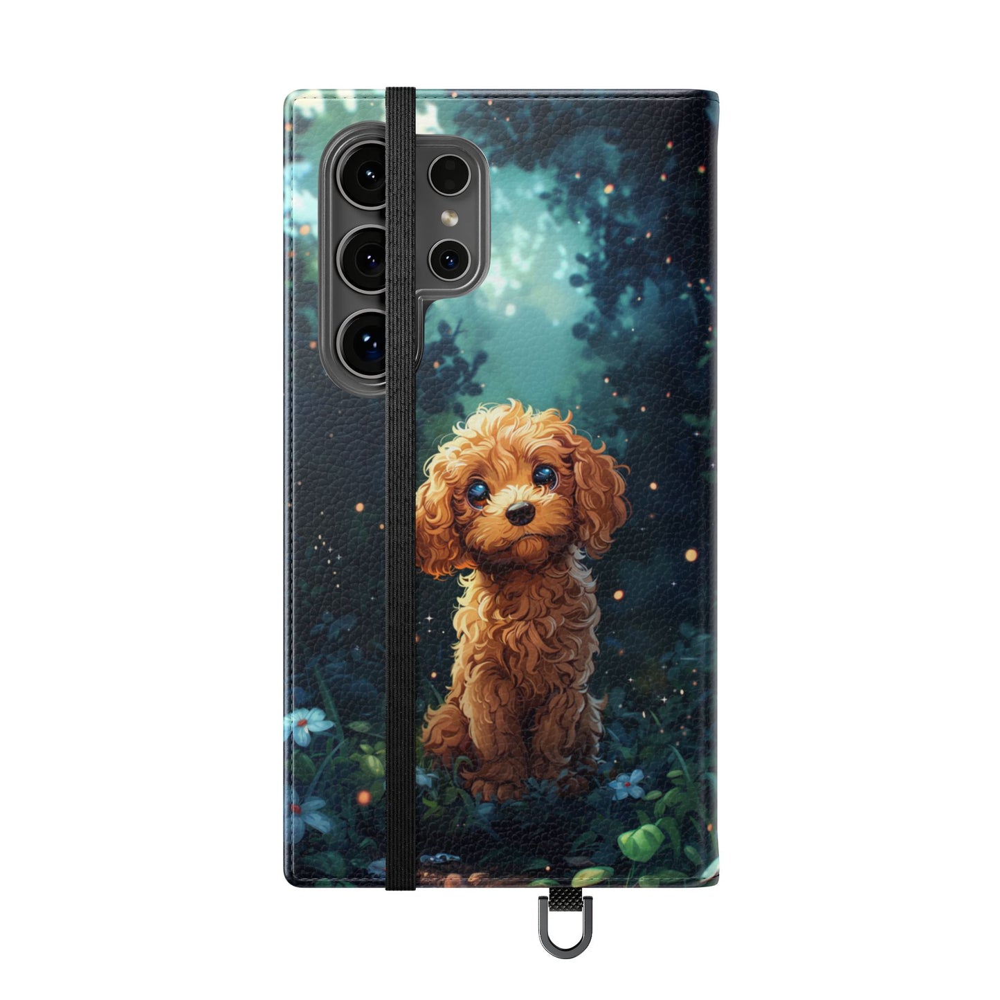 Forest Poodle - Wallet Flip Case