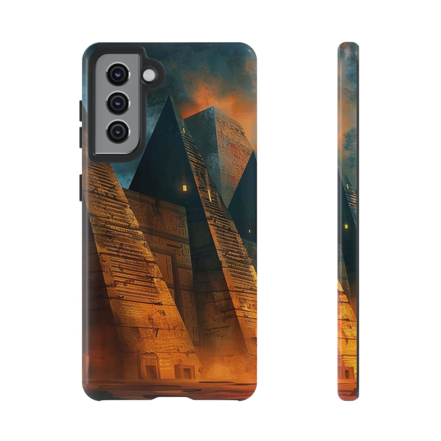 Ancient Egyptian Pyramids Sunset - Tough Samsung Galaxy Case