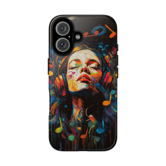 Vivid Musical Energy Graffiti Art Phone Case - iPhone, Google Pixel, Samsung Galaxy