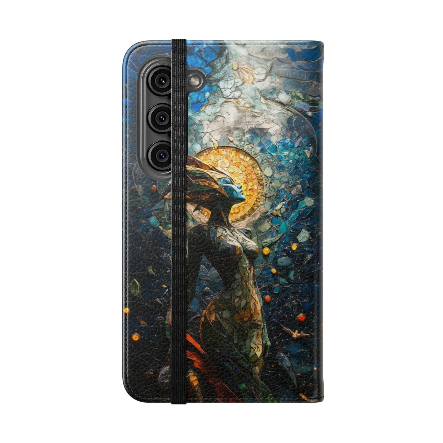 Stained Glass Goddess - Wallet Flip Case