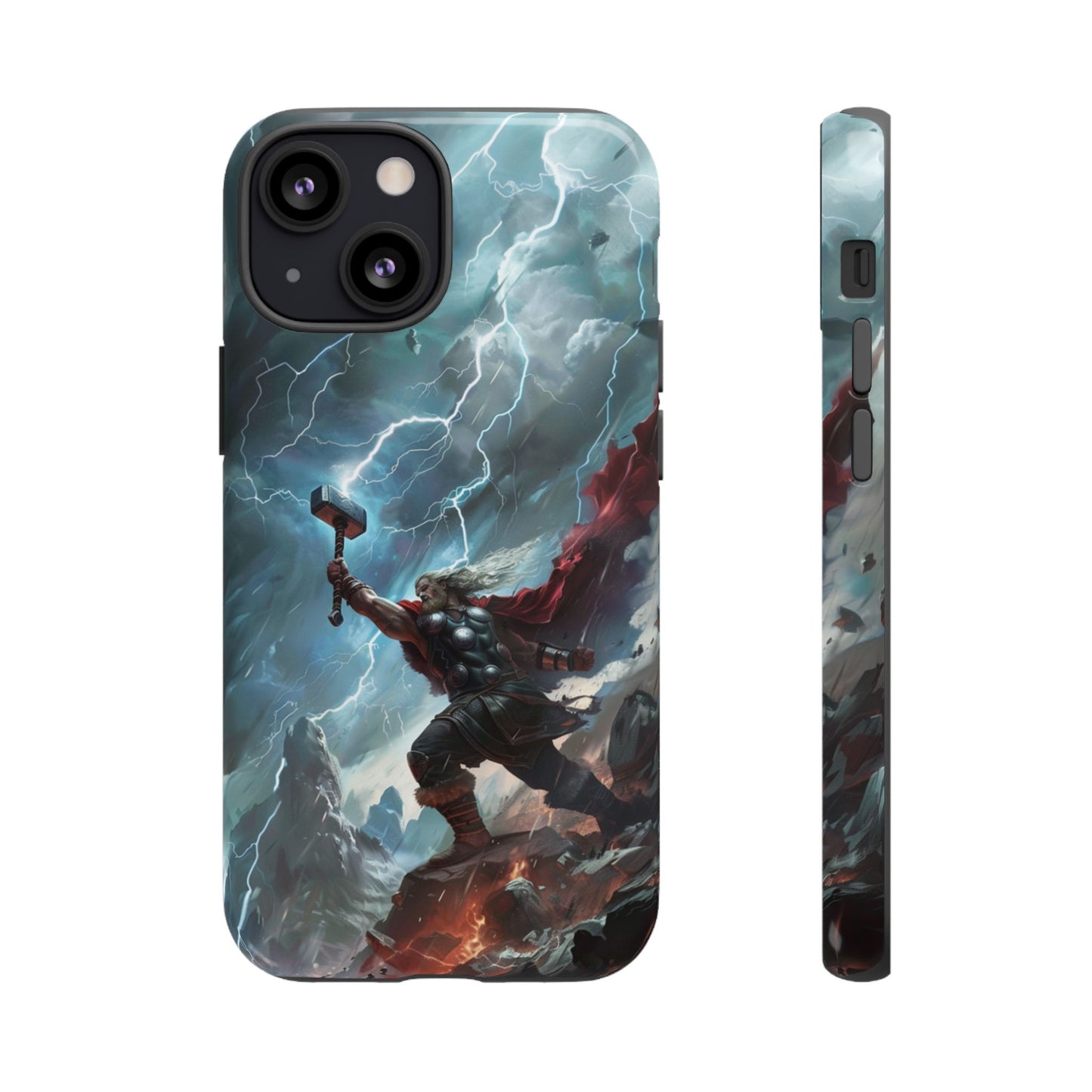 Thor Lightning Storm - Tough iPhone Case