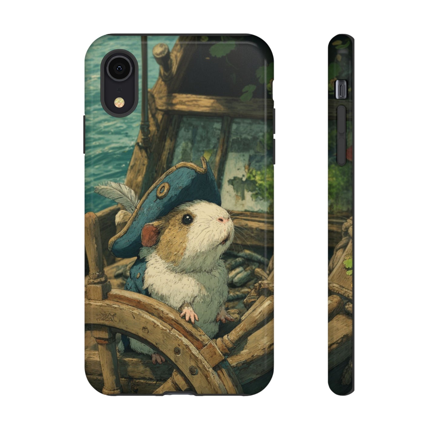 Pirate Captain Guinea Pig - Tough iPhone Case