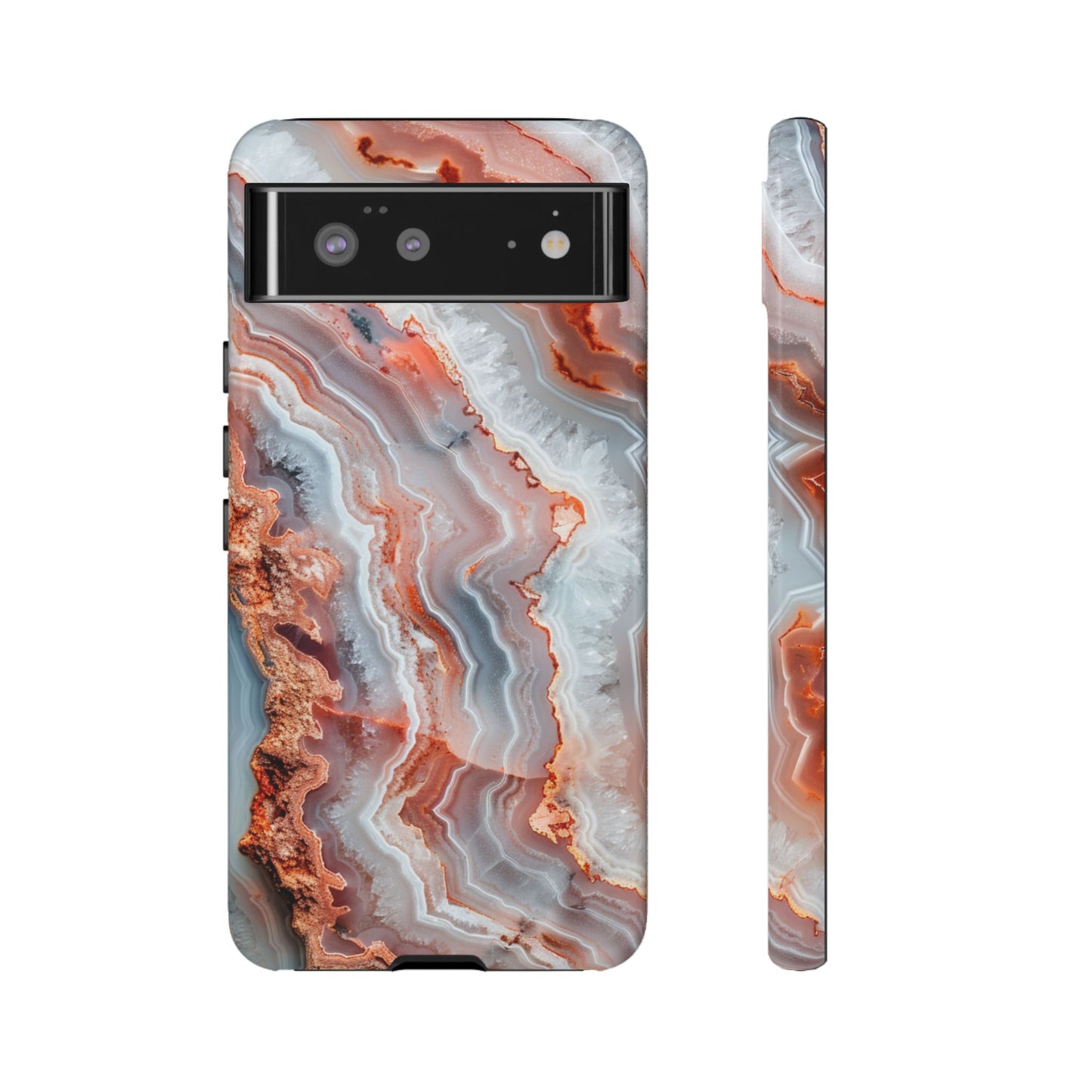Rose Agate Currents – Tough Google Pixel Case