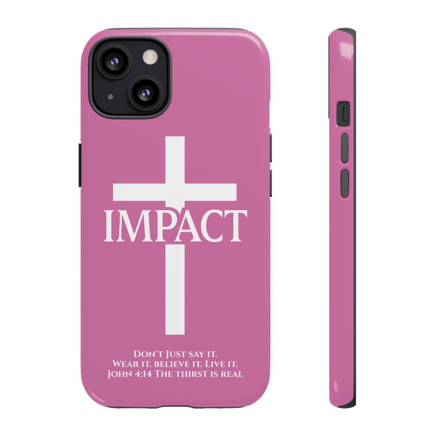 Impact Pink - Tough iPhone Case