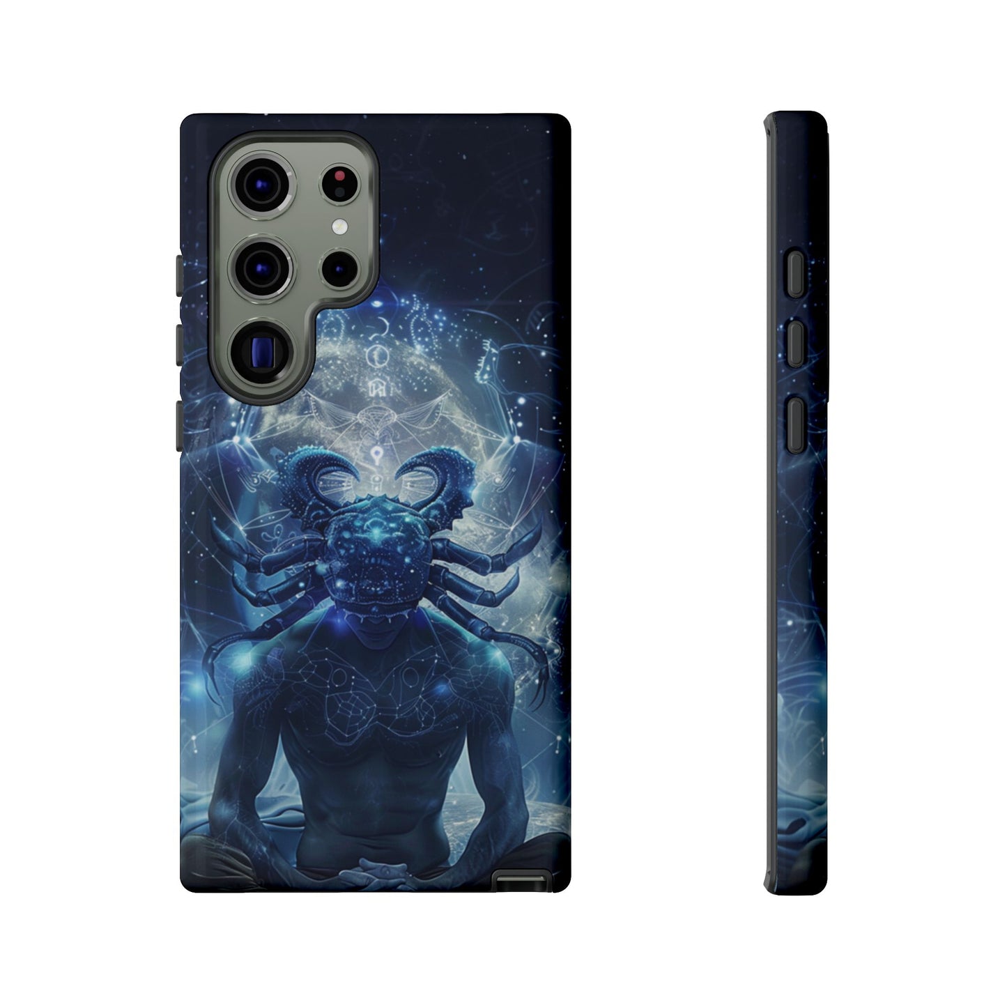 Celestial Cancer Guardian Phone Case – iPhone, Google Pixel, Samsung Galaxy