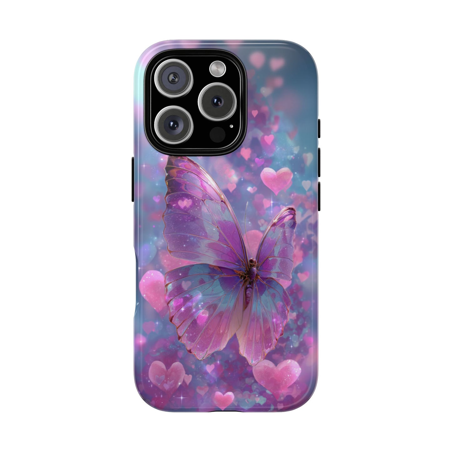 Cupid's Flutter Butterfly - Tough iPhone Case