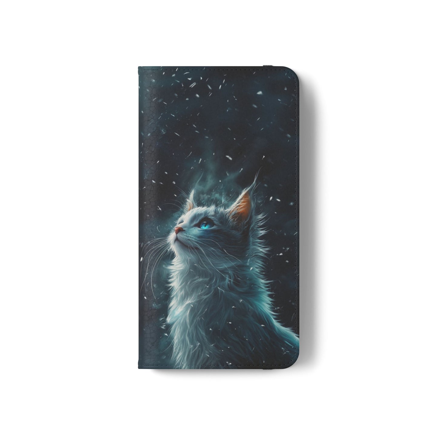 Winter Cat - Wallet Flip Case