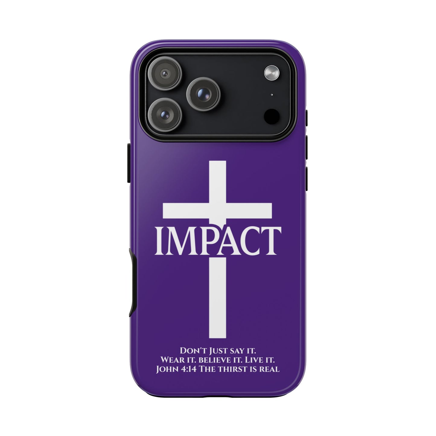 Impact Purple - Tough iPhone Case