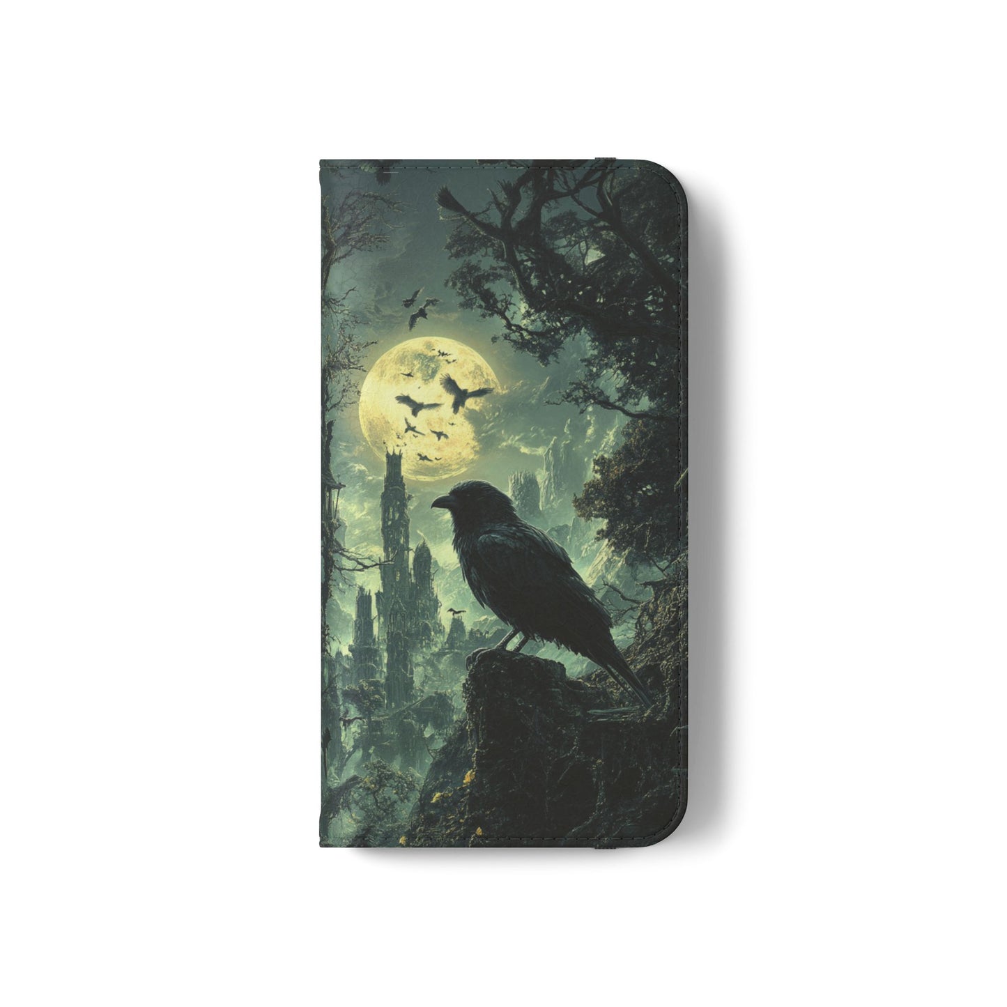 Raven Moon - Wallet Flip Case